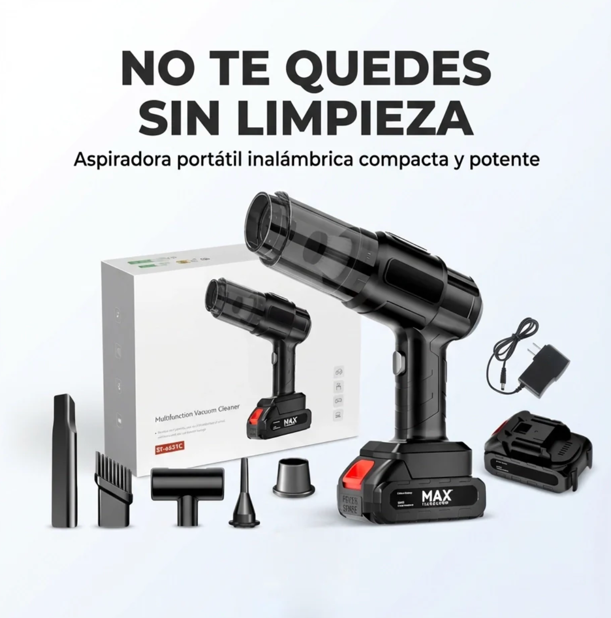 Aspiradora Inalámbrica 4 en 1