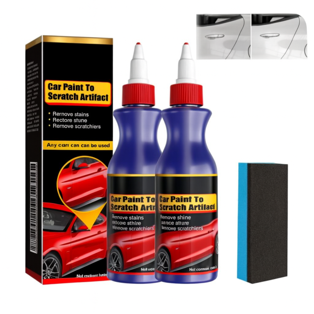 🧽 Set de Abrillantador para Automóviles + Removedor de Arañazos!!! Pago contra entrega y envió totalmente gratis en GUATEMALA....