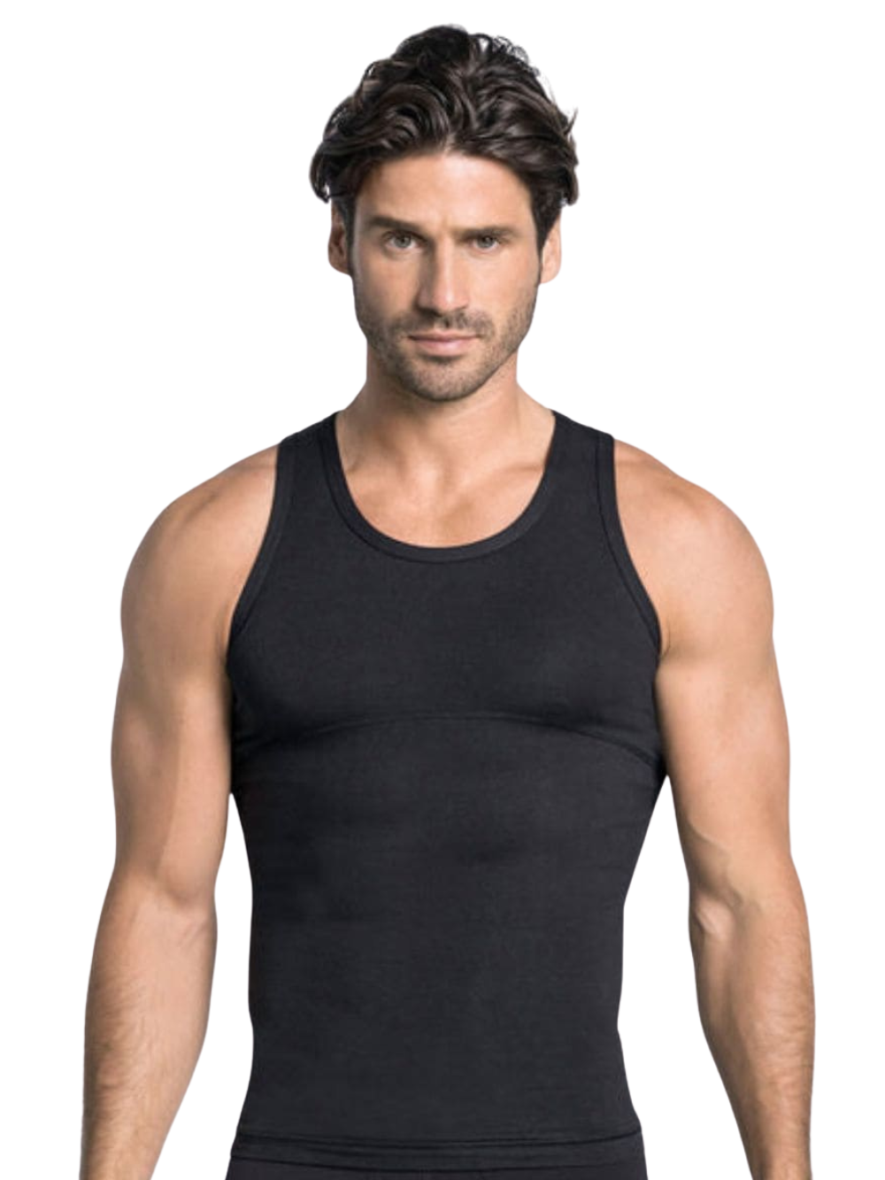 Camiseta de compresion masculina